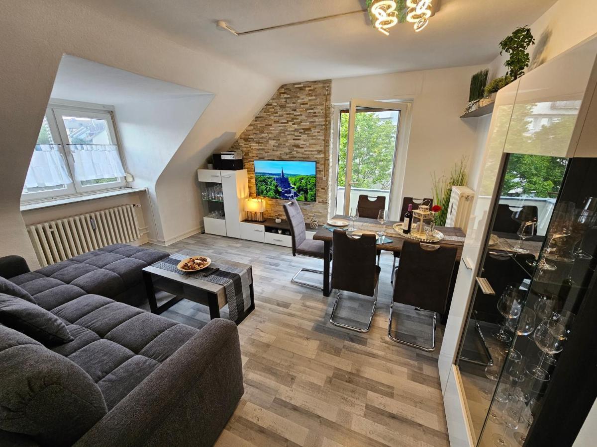 Exklusives Und Helles Dachgeschoss-Apartment No 3 Im Zentrum Von Kassel, Schnelles 1Gbit Internet, Geschirrspueler, Boxspringbetten Ngoại thất bức ảnh